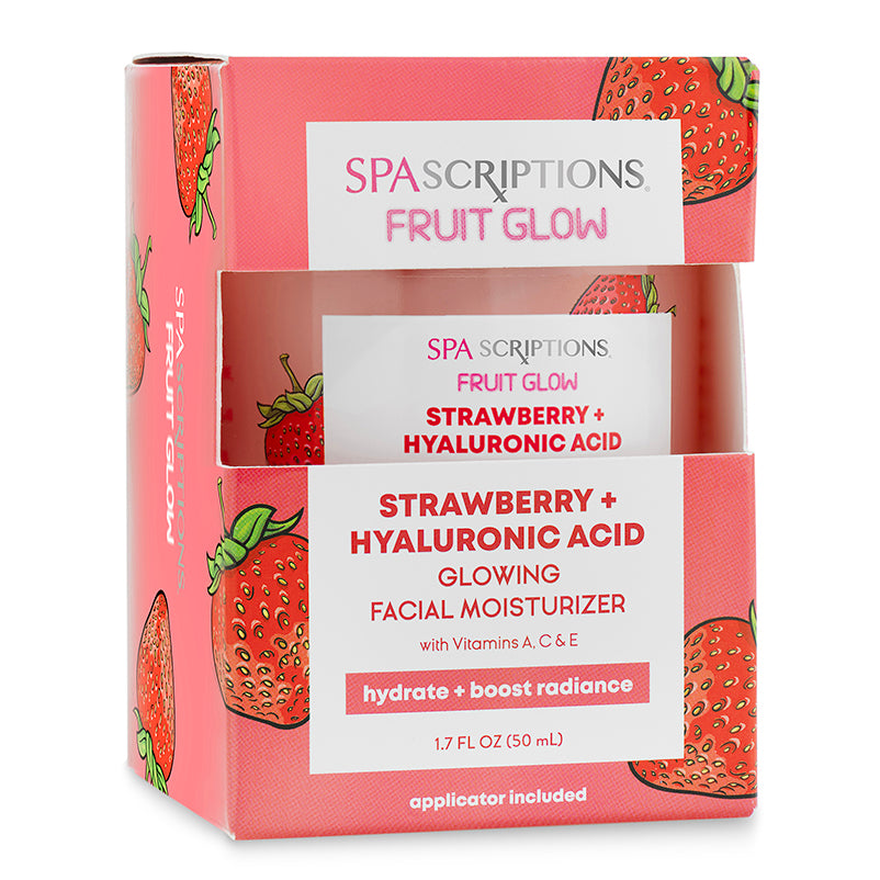 Fruit Glow Strawberry + Hyaluronic Acid Glowing Facial Moisturizer