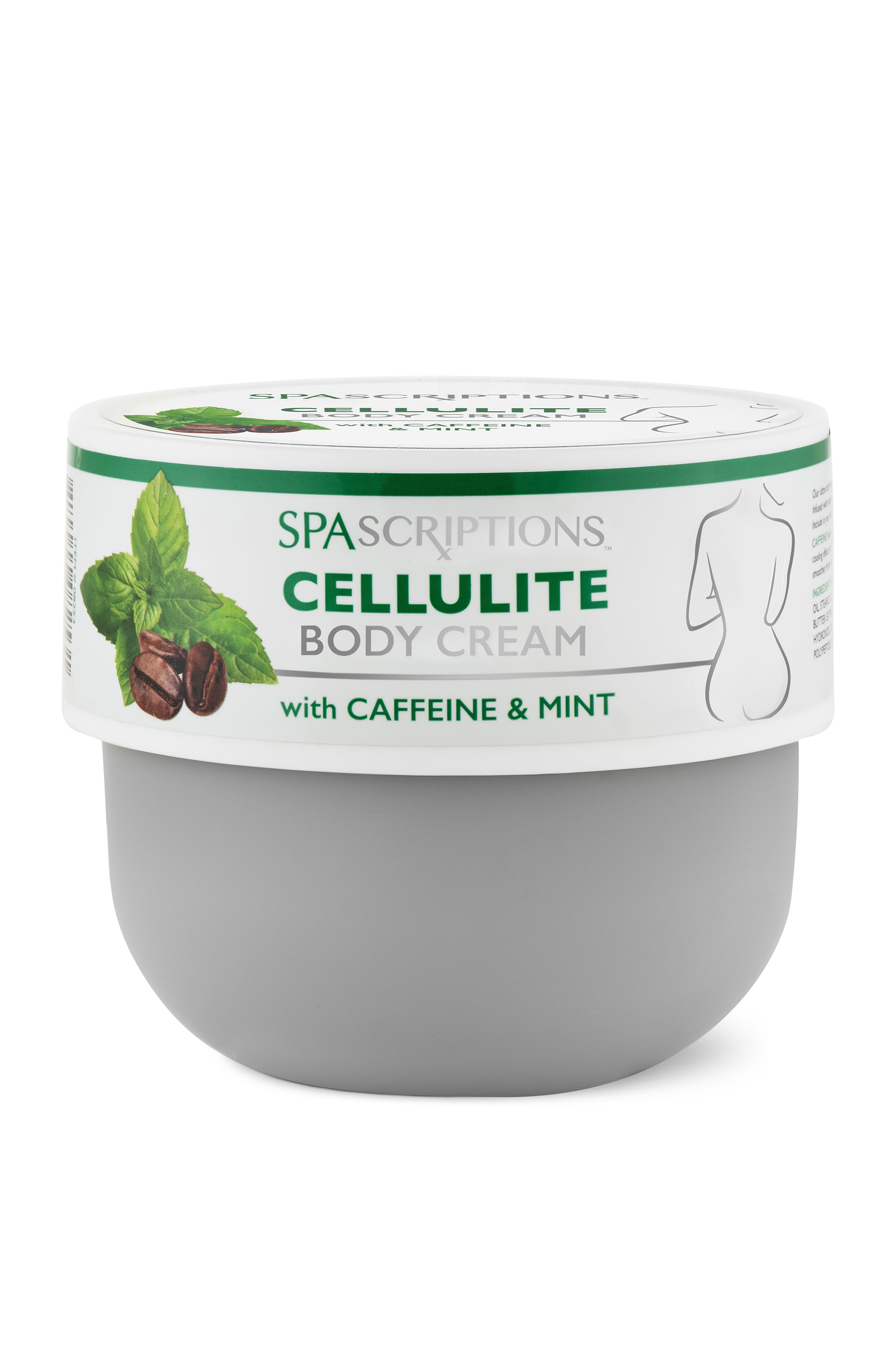 Cellulite Body Cream with Caffeine & Mint