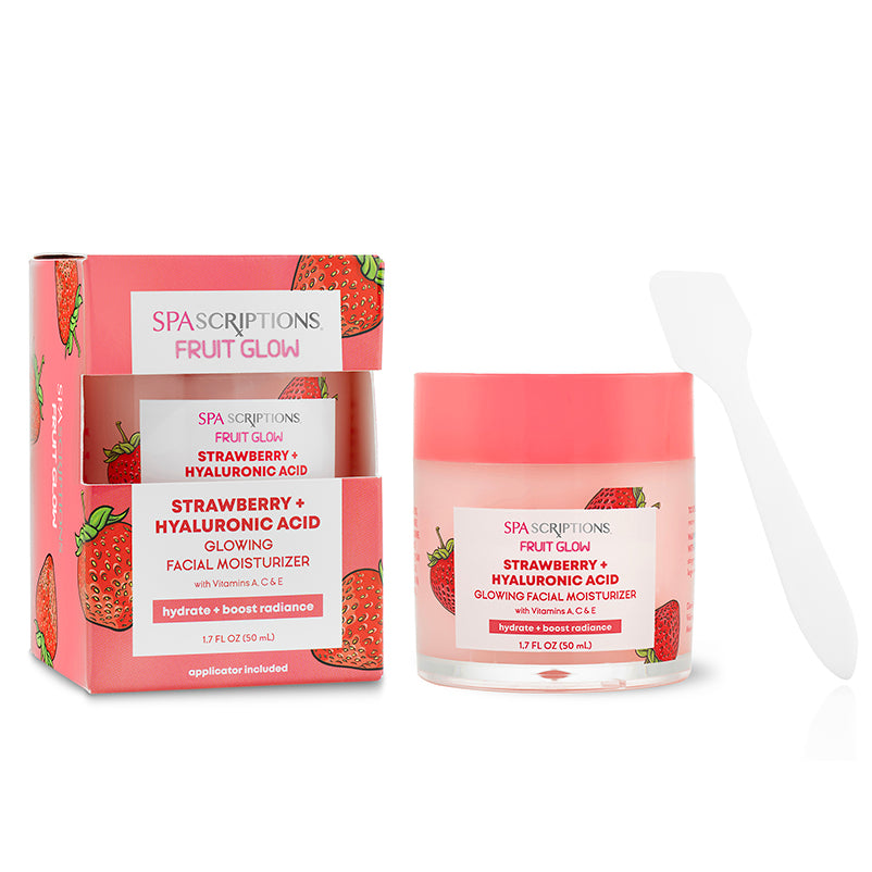 Fruit Glow Strawberry + Hyaluronic Acid Glowing Facial Moisturizer