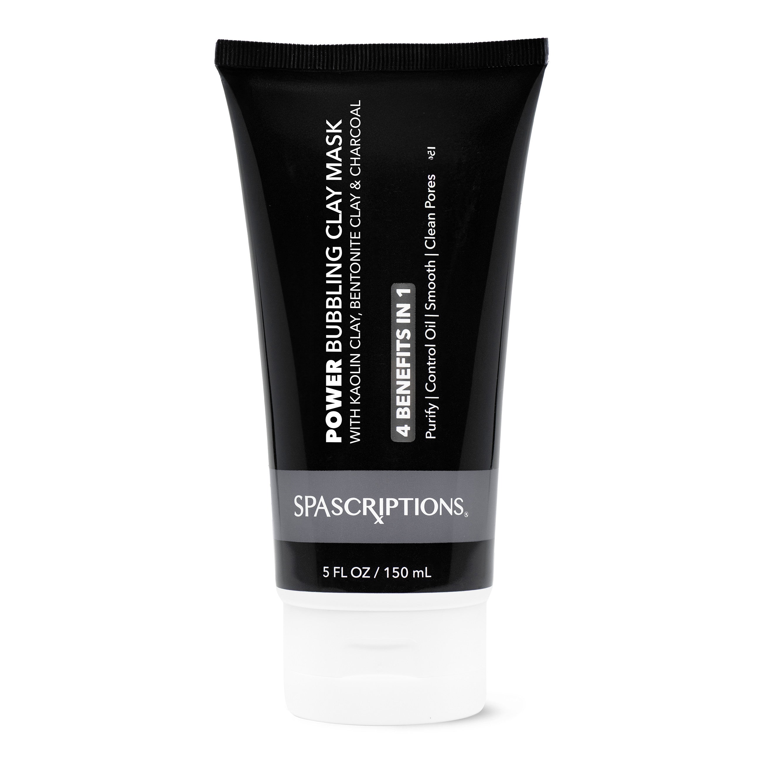 Power Bubbling Clay Mask Kaolin Clay + Bentonite Clay + Charcoal - 5oz