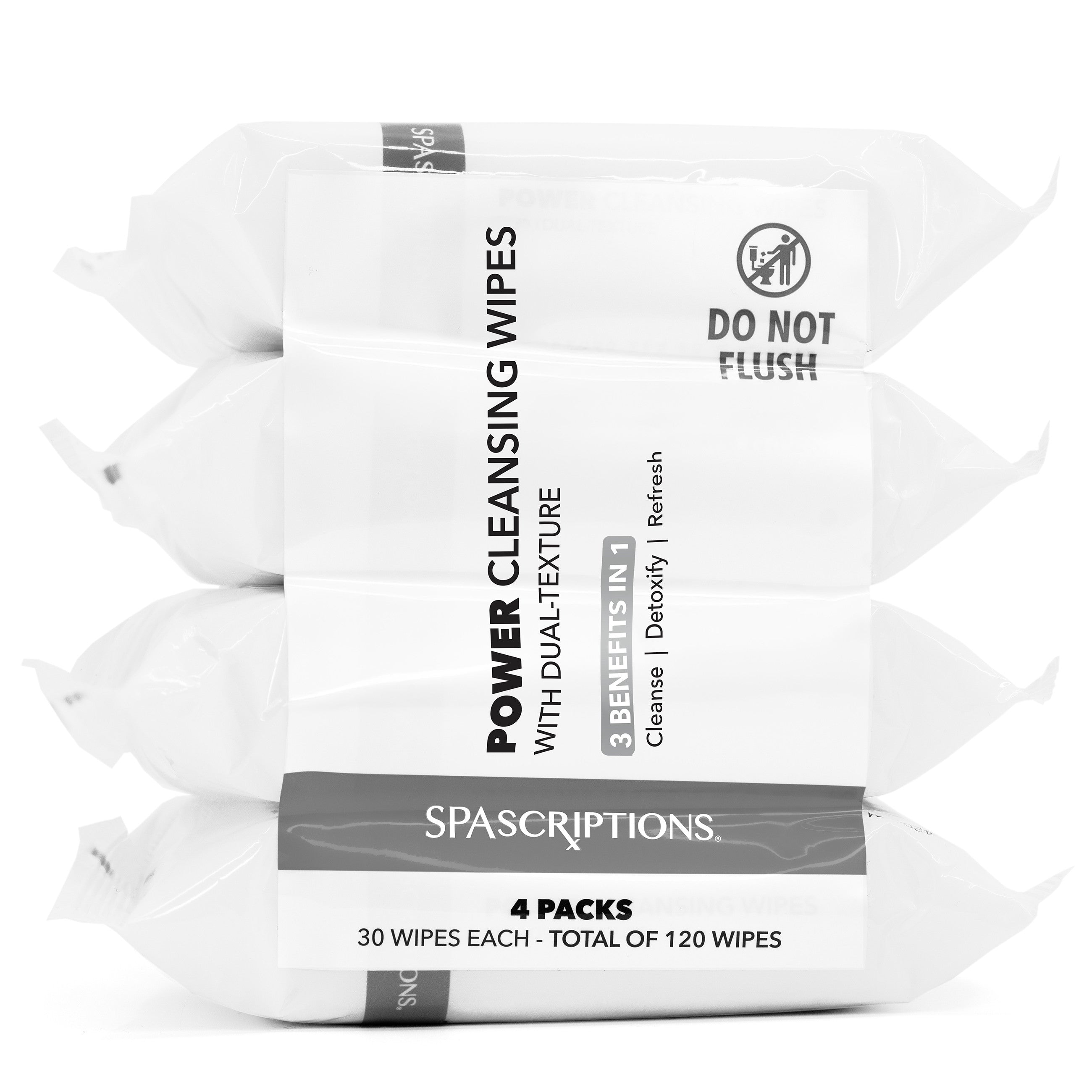 Power Cleansing Wipes - 120ct