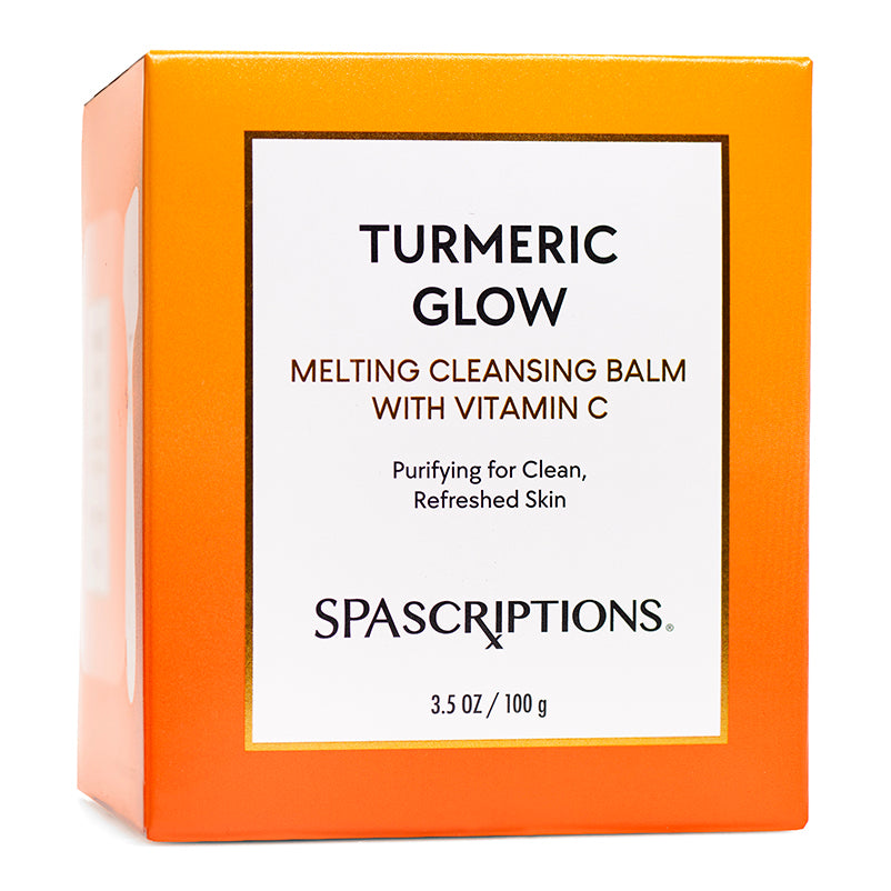 Spascriptions Turmeric Glow Melting Cleansing Balm with Vitamin C