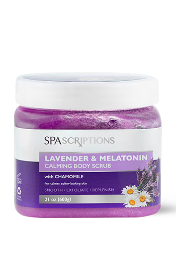 Lavender & Melatonin Calming Body Scrub