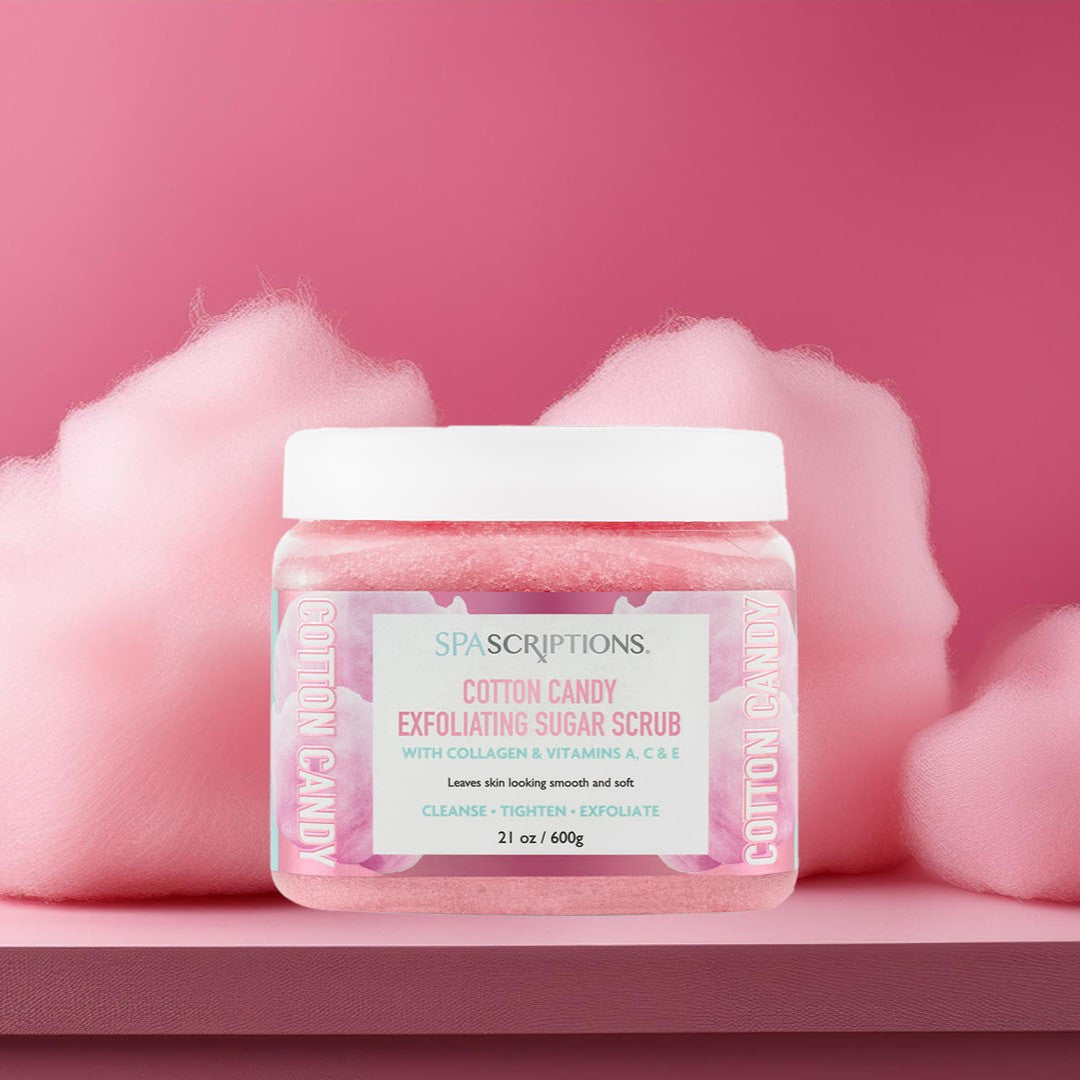 Spascriptions Cotton Candy Exfoliating Sugar Scrub