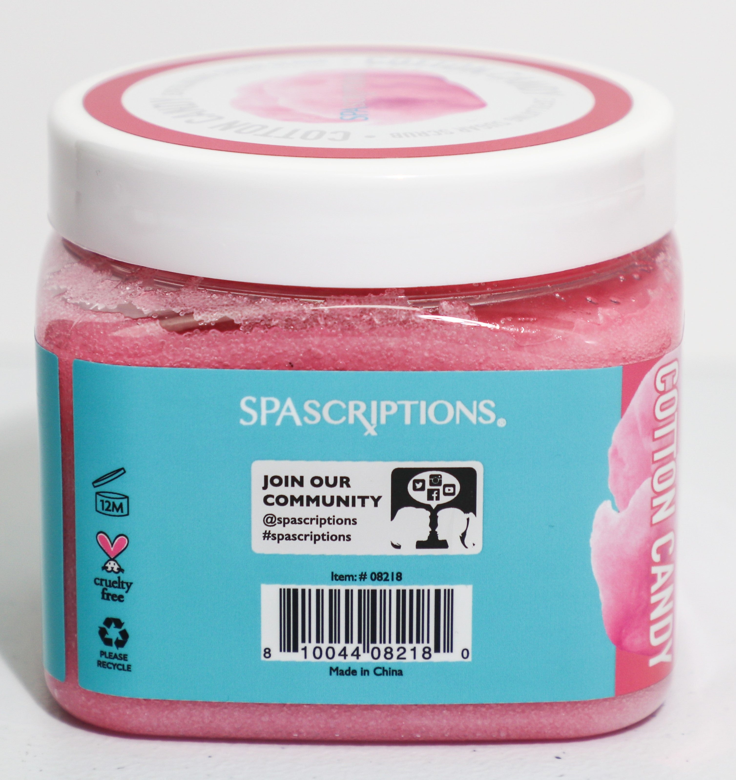 Spascriptions Cotton Candy Exfoliating Sugar Scrub