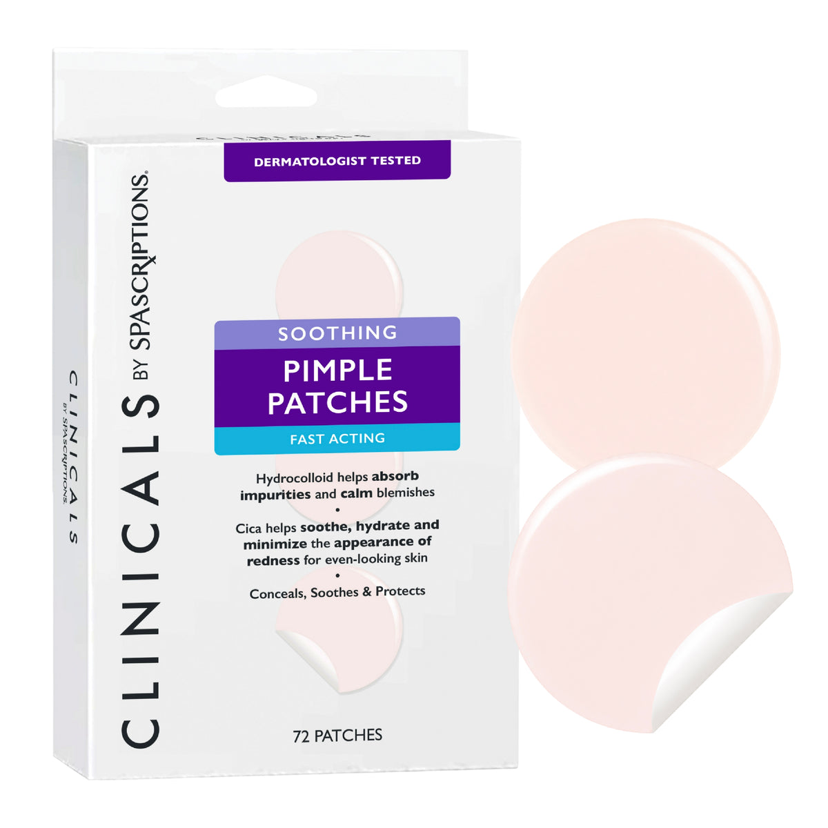 CLINICALS Soothing Pimple Patches 72ct