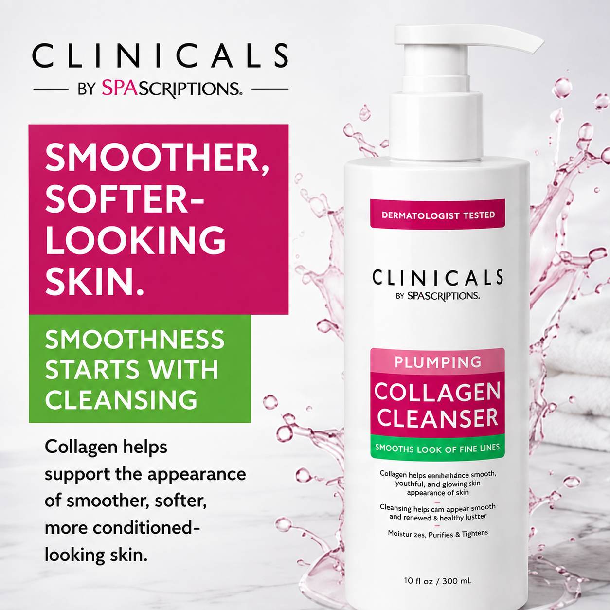 CLINICALS Plumping Collagen Cleanser