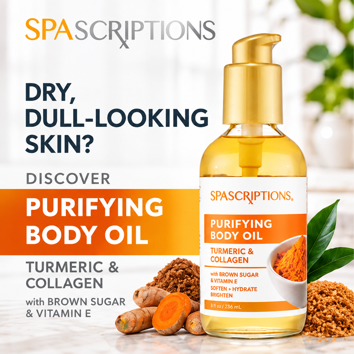 Purifying Body Oil Turmeric & Collagen
