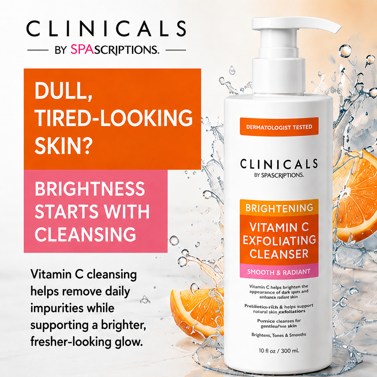 CLINICALS  Brightening Vitamin C Cleanser