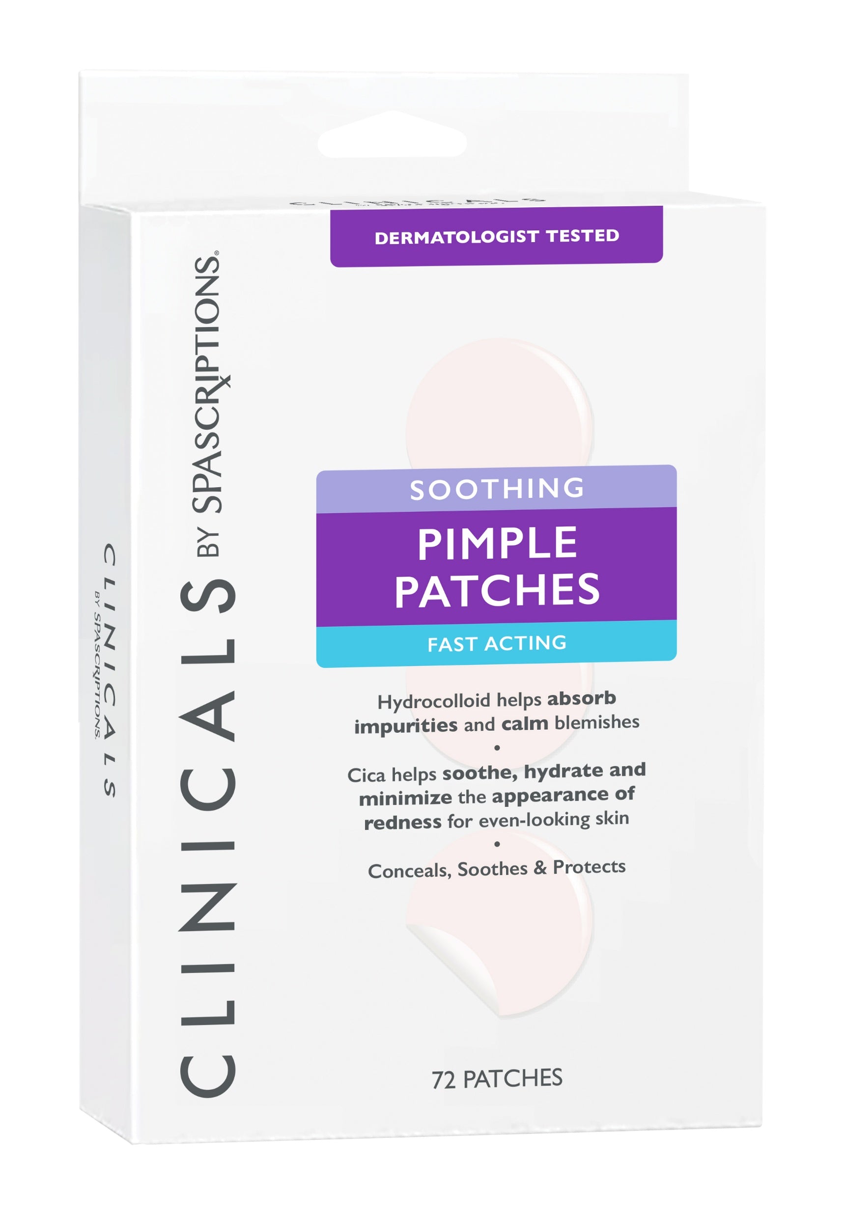 CLINICALS Soothing Pimple Patches 72ct