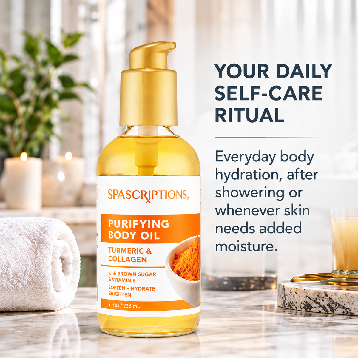 Purifying Body Oil Turmeric & Collagen