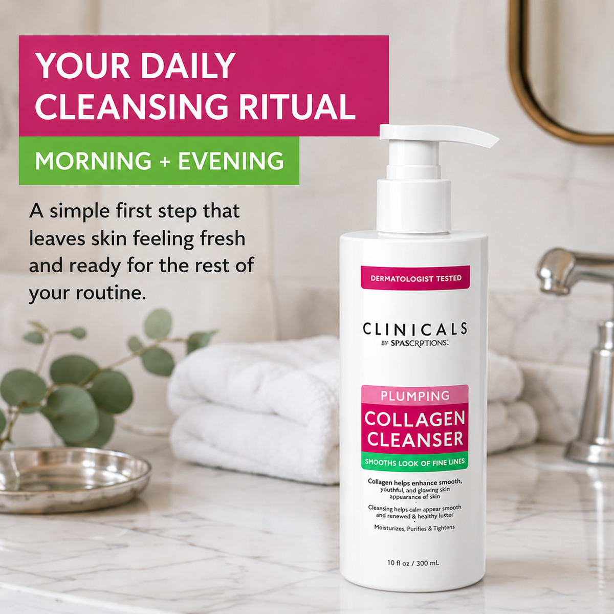 CLINICALS Plumping Collagen Cleanser