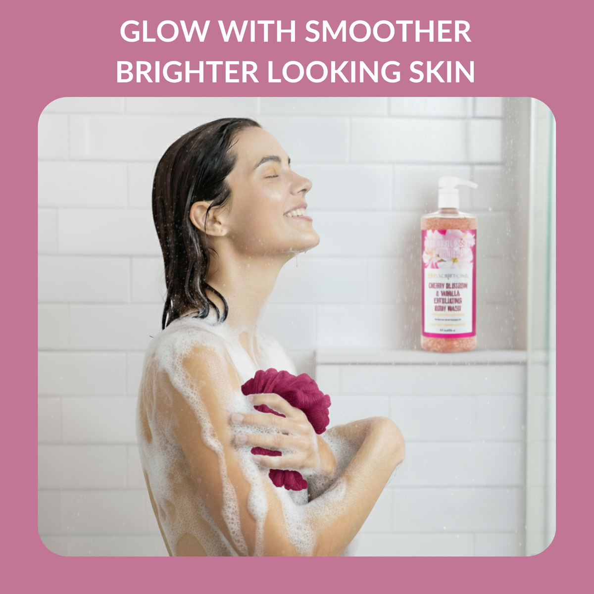 Cherry Blossom & Vanilla Exfoliating Body Wash
