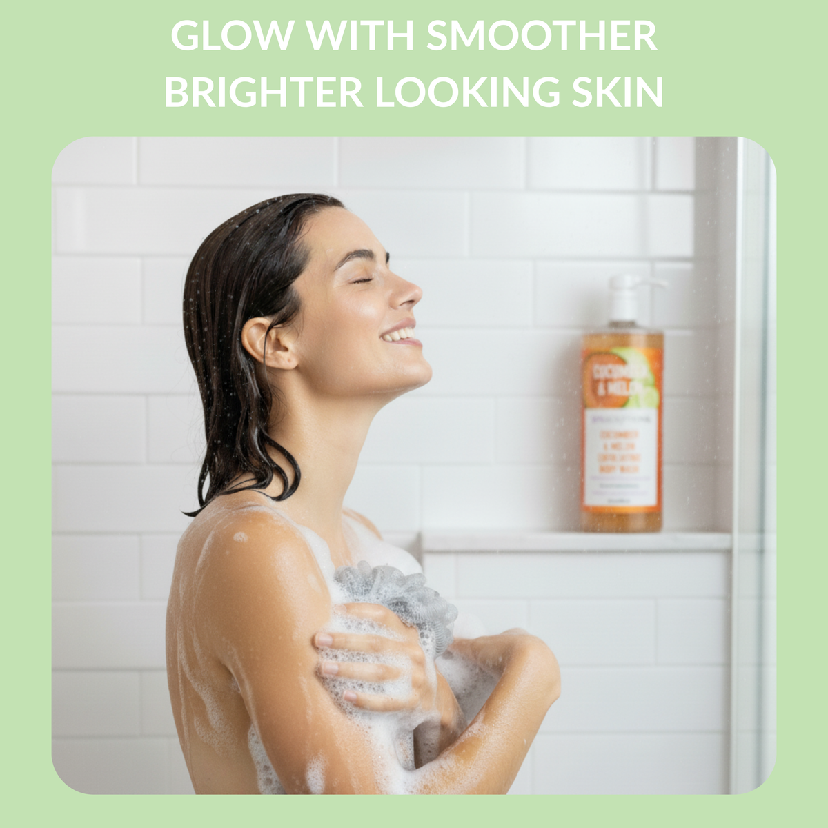 Cucumber & Melon Exfoliating Body Wash