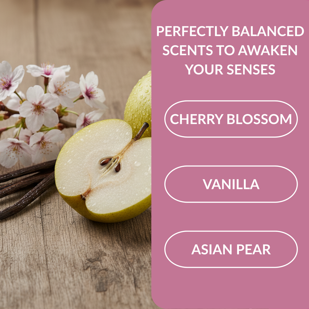 Cherry Blossom & Vanilla Exfoliating Body Wash