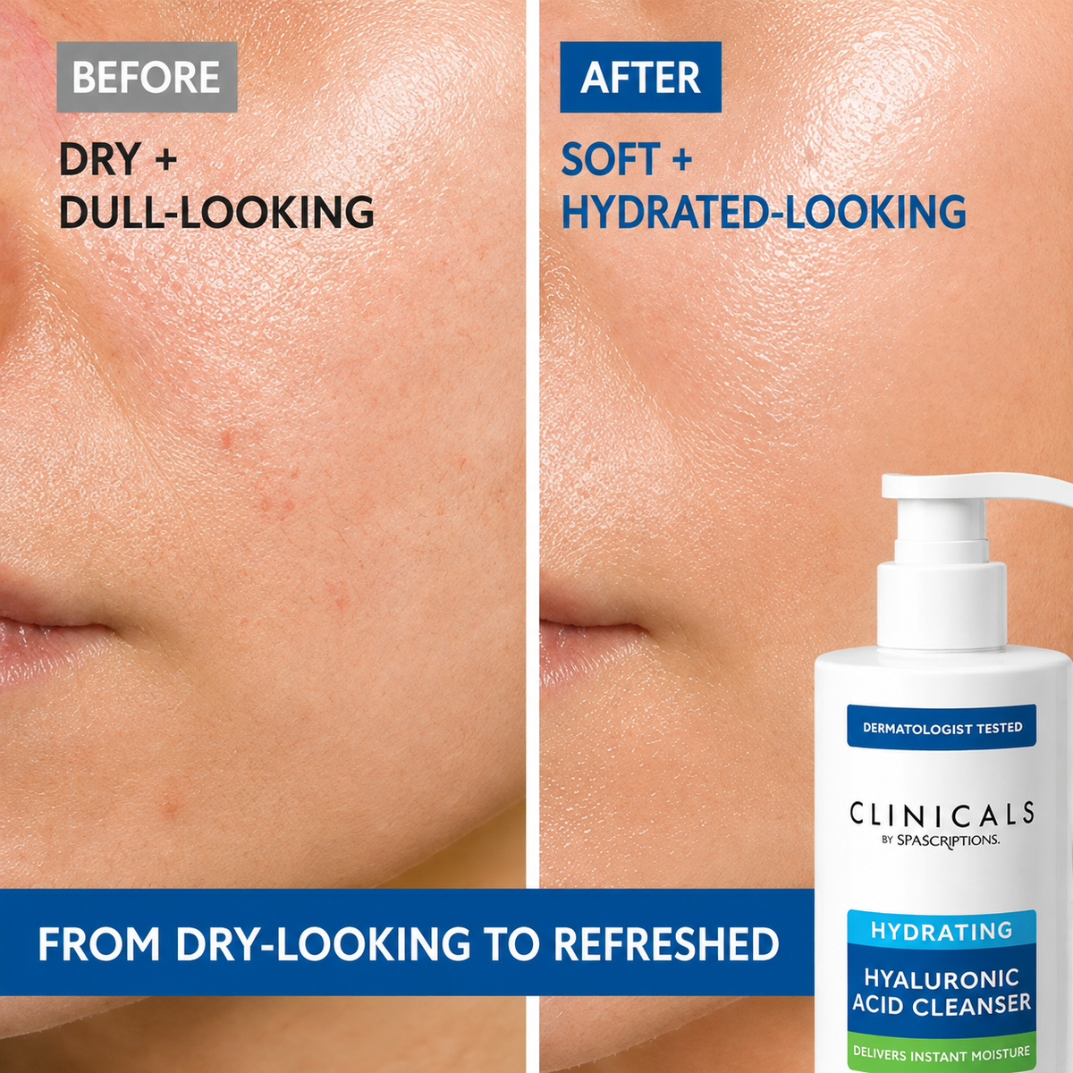 CLINICALS  Hydrating Hyaluronic Acid Cleanser