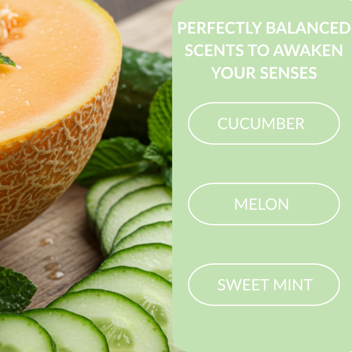 Cucumber & Melon Exfoliating Body Wash