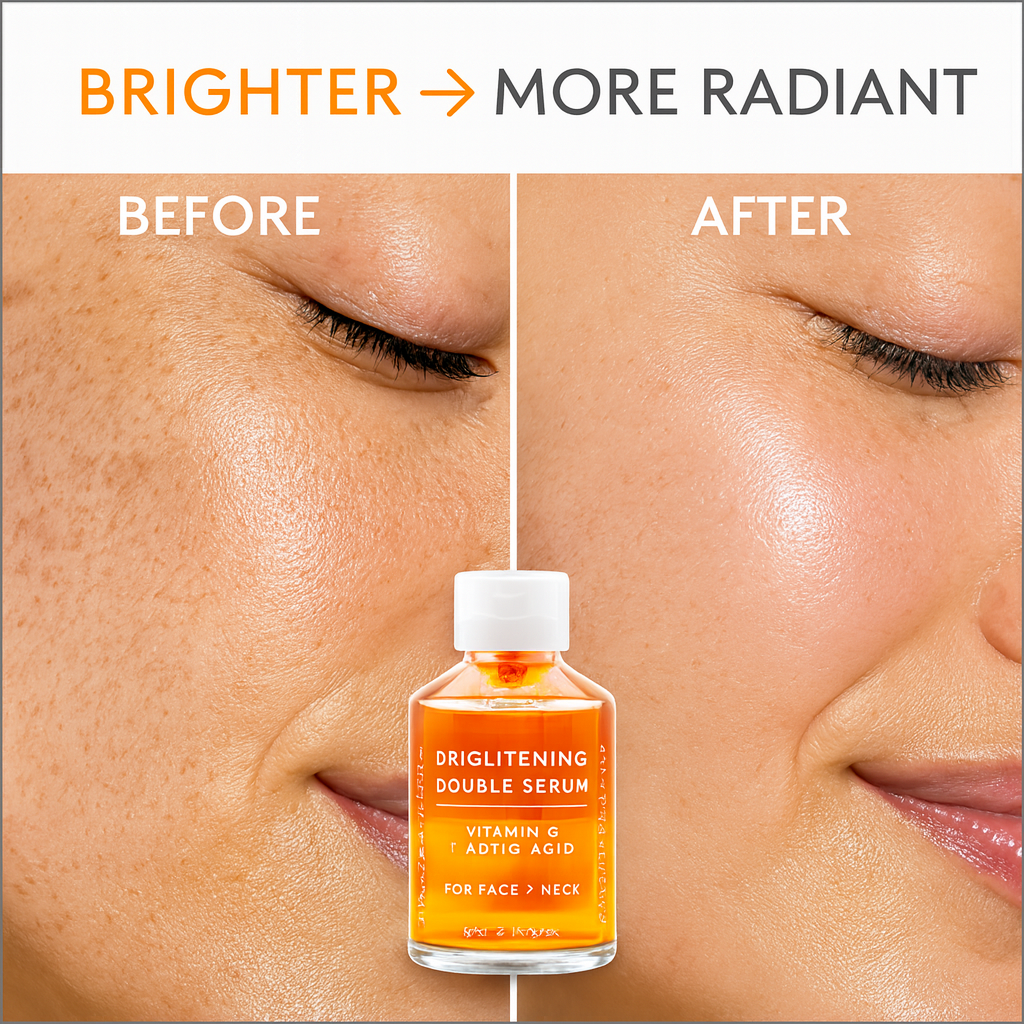 Brightening DOUBLE Serum Vitamin C + Kojic Acid 2oz
