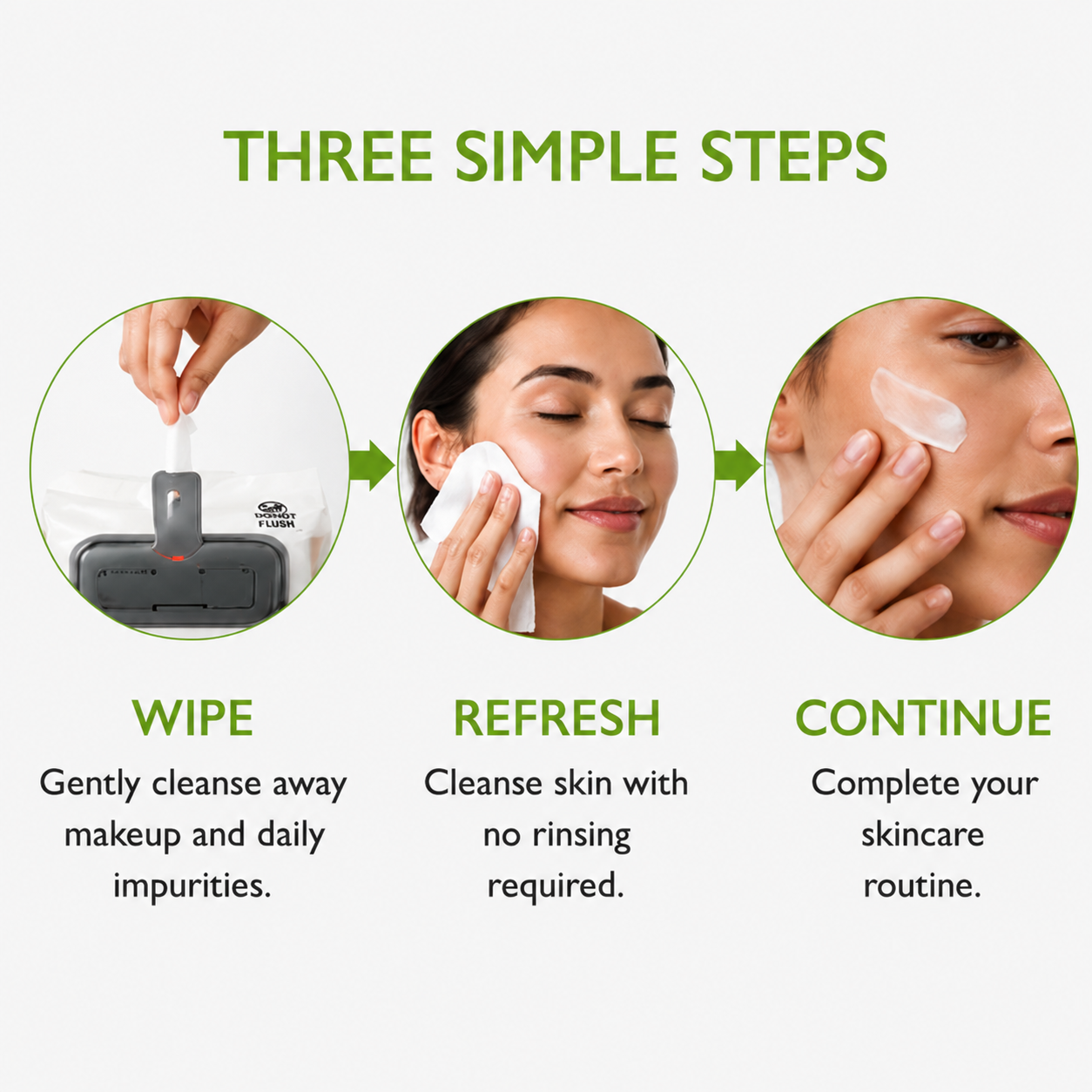 Cucumber Extract Cleansing Wipes - 60ct