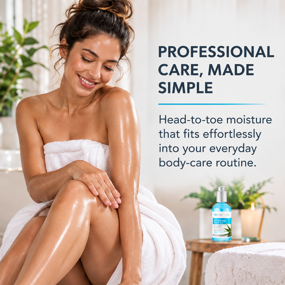 Fragrance Free Hydrating Body Oil