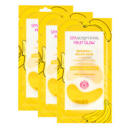 Hydrating Under-Eye Patches Banana + Kojic Acid - 1 Pair, 3 Pack