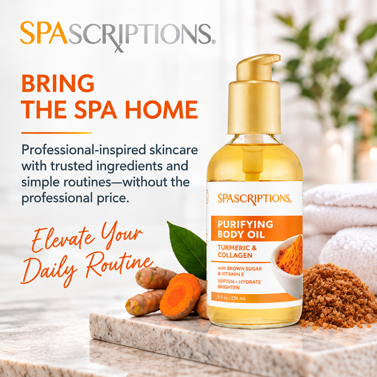 Purifying Body Oil Turmeric & Collagen