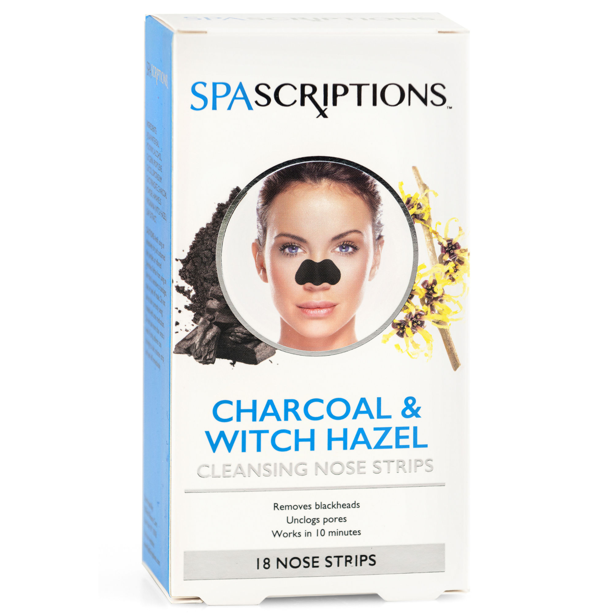 Cleansing Nose Strips Charcoal + Witch Hazel - 18ct