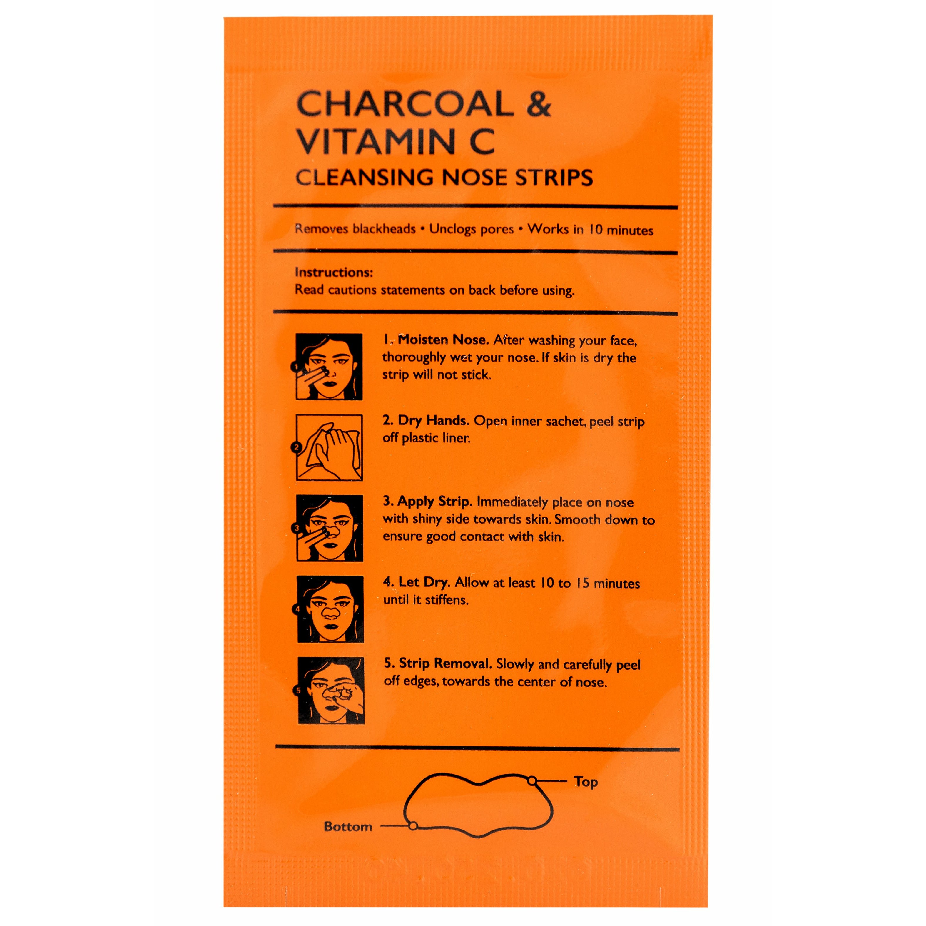Charcoal & Vitamin C Cleansing Nose Strips