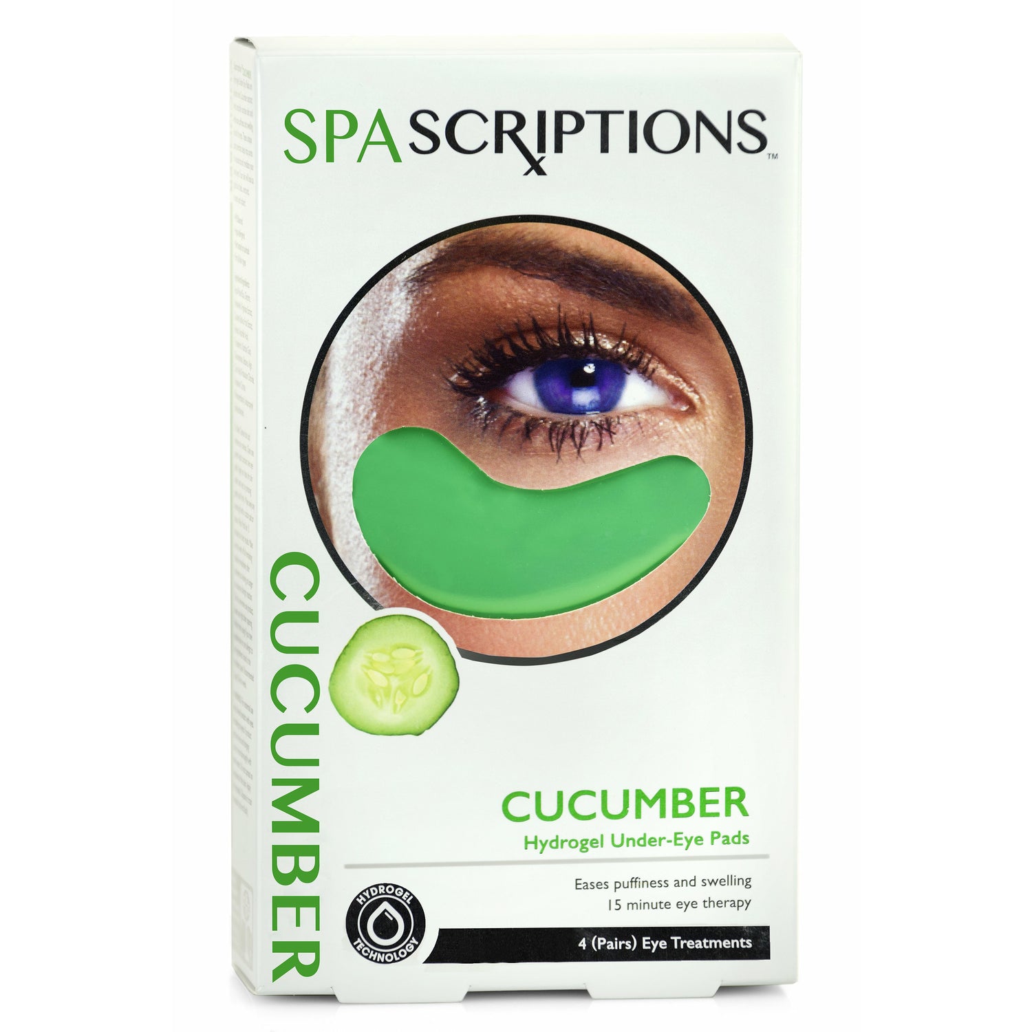 Cucumber Hydrogel UnderEye Pads Spascriptions
