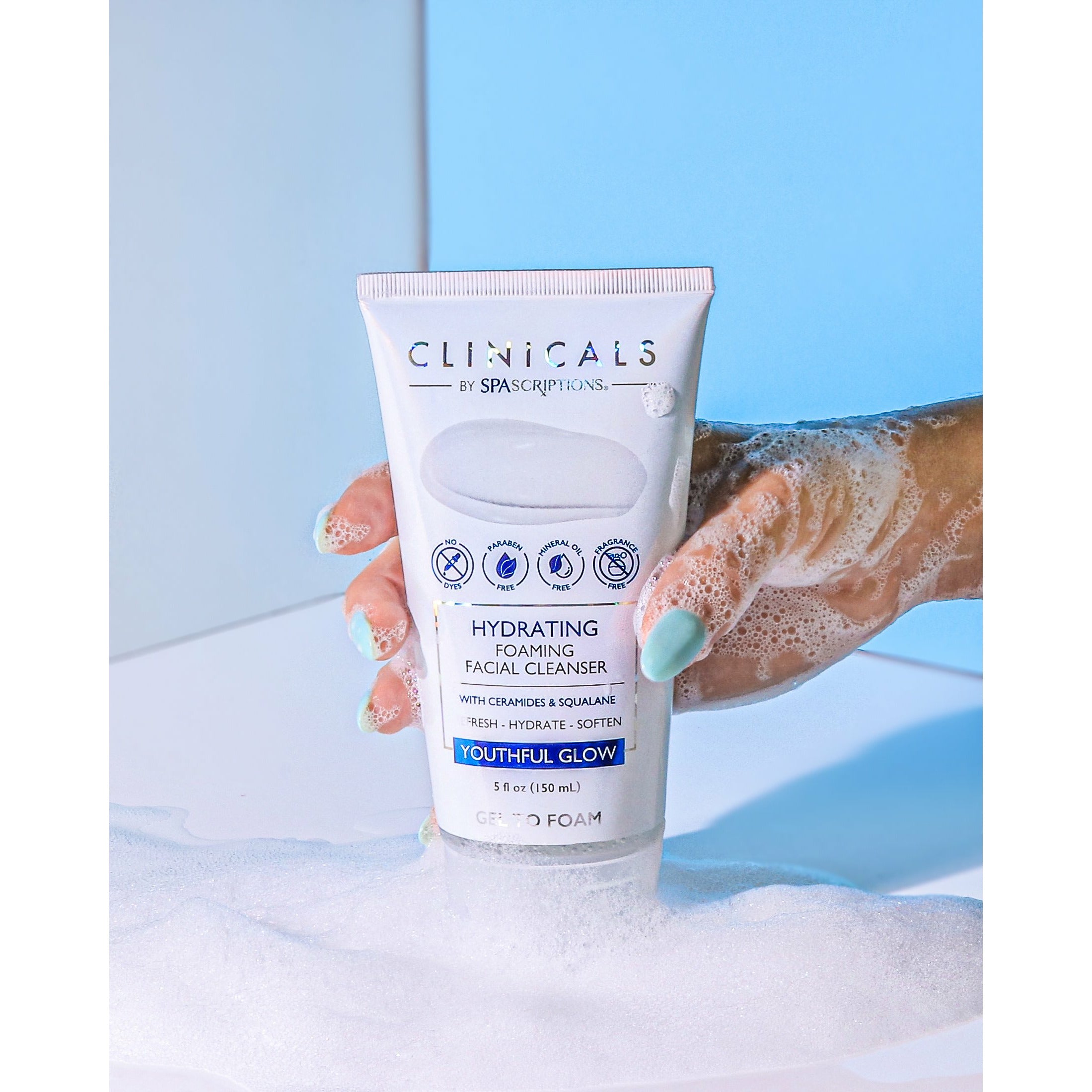 Clinicals Hydrating Foaming Facial Cleanser